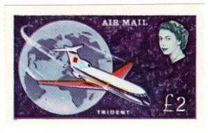 (I.B) Elizabeth II Cinderella : Airmail Essay £2 (Trident)