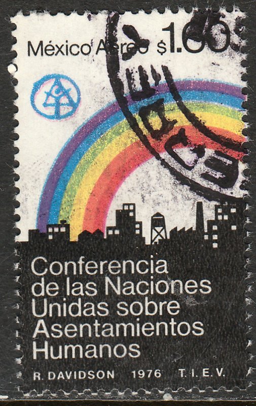 MEXICO C522 U.N. Conference on Human Settlements. Used F-VF. (1340)