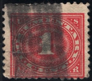 R228 1¢ Documentary Stamp (1917) Used