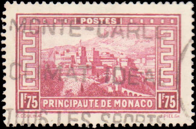 Monaco #124, Incomplete Set, 1937, Used