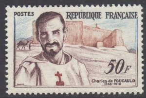 France SG1415 - YT 1191, 1959 Charles de Foucauld 50f MH*