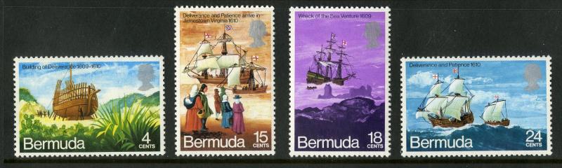 Bermuda 280-283 MNH SCV $8.45 BIN $4.25 Ships