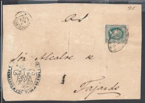 #19, Tied by Oval Grid Cnl, Spanish Control - Pre 1873/Of...