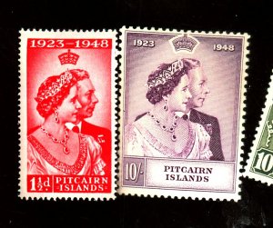 PITCAIRN IS 11-2 MINT FVF OG HR Cat $45