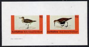 Eynhallow 1982 Waders #4 imperf  set of 2 values (40p &am...