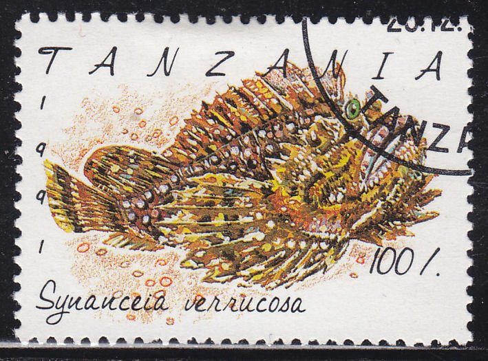 Tanzania 821 Synanceia Verrucosa 1992