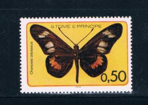 Saint Thomas and Prince Is 501 Unused Butterflys (GI0423)+