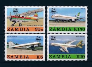 [51216] Zambia 1987 Aeroplanes  MNH