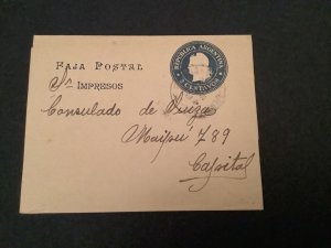 Argentina Faja Postal Postage Paid  Stamp  Cover  R40756