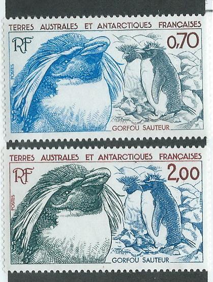 French Southern & Antarctic Territory #108-109 (MNH) CV$1.70