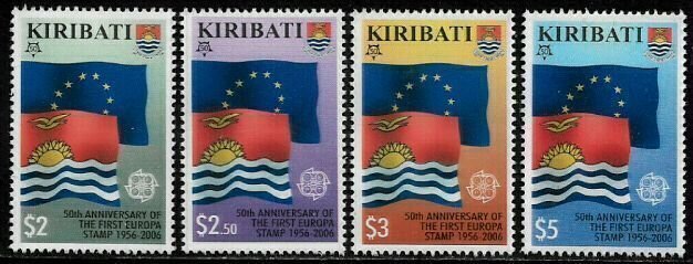 Kiribati #884-7 Mint Never Hinged Set - Europa 50th Anniversary