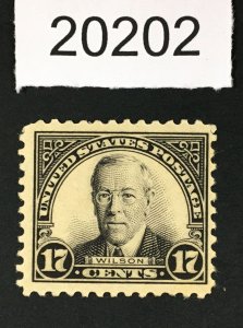 MOMEN: US STAMPS # 623 MINT OG H LOT # 20202