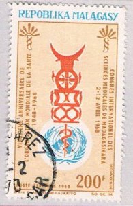 Malagasy C88 Used WHO emblem 1968 (BP42512)
