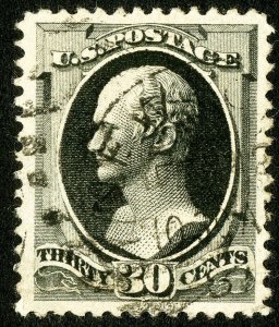 US Stamps # 190 Used Superb Fresh Huge Gum With Light Cancel