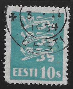 Estonia #95 10s Arms