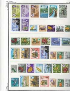 RHODESIA COMPLETE (MISSING ONE DUE) 1965-1978 SCOTT #200-413 -MINT NH (5 HINGED)