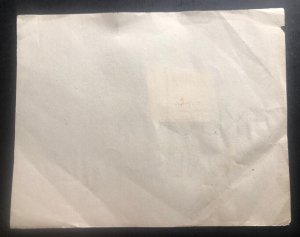 1943 Czechoslovakia Forces Field post Office In England Sheet Cover