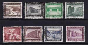 Germany  #B93-B101   MH  1936  complete set