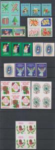 BC BERMUDA 1960-82 CINDERELLA TBC & CHEST DISEASES RELIEF 36 SEALS + CYPRUS MNH