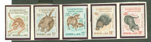 Laos #C47-51  Single (Complete Set)