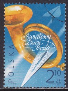 Poland 2003 Sc 3693 World Post Day Stamp CTO