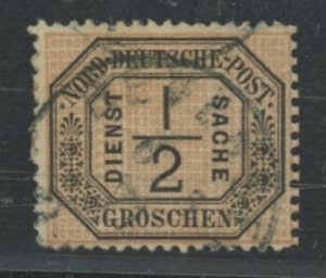 North German Confederation #O3 Used Single