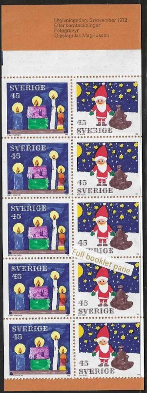 4 Sweden panes 758a, 767a, 952a, 1187a mnh 2018 SCV $15.50      13901