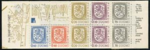Finland 1987, Definitives booklet, MNH