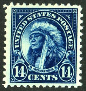 U.S. #565 MINT OG HR