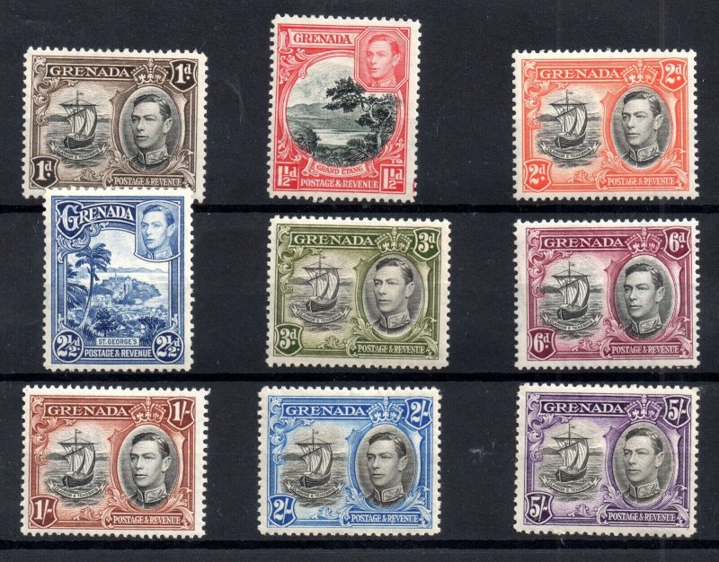 Grenada KGVI 1938-50 LHM collection to 5/- unchecked WS18505