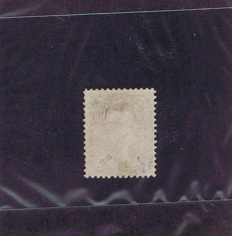 SC# 75 UNUSED 5 CENT JEFFERSON, 1862, NO GUM, PREV HINGED, 2019 PSAG CERT, F-VF