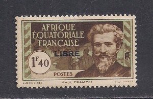 FRENCH EQUATORIAL AFRICA SC# 110    FVF/MOG  1940