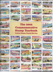 2002 Commemorative Yearbook & Stamps Complete