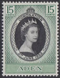 Aden 47 Coronation [CD312] 1953