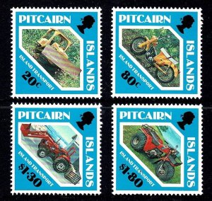 Pitcairn Islands 1991 Island Transport  Set of 4 MNH