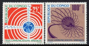 1056 - Congo 1963 - Space Telecommunications - MNH Set