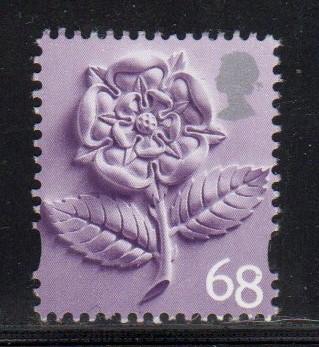 England - #5 Tudor Rose (No border) - MNH