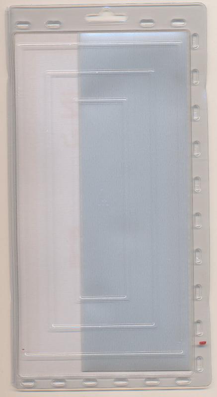 Prinz Scott Stamp Mount 74/240 mm - CLEAR (Pack of 10) (74x240 74mm)  STRIP  942 