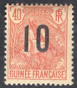 FRENCH GUINEA SCOTT 61