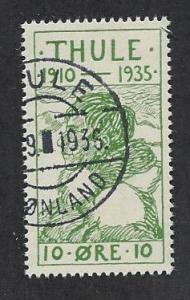 GREENLAND - THULE  SC# 1 F-VF/CTO 1935