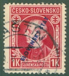 SLOVAKIA 25 USED BIN $0.50