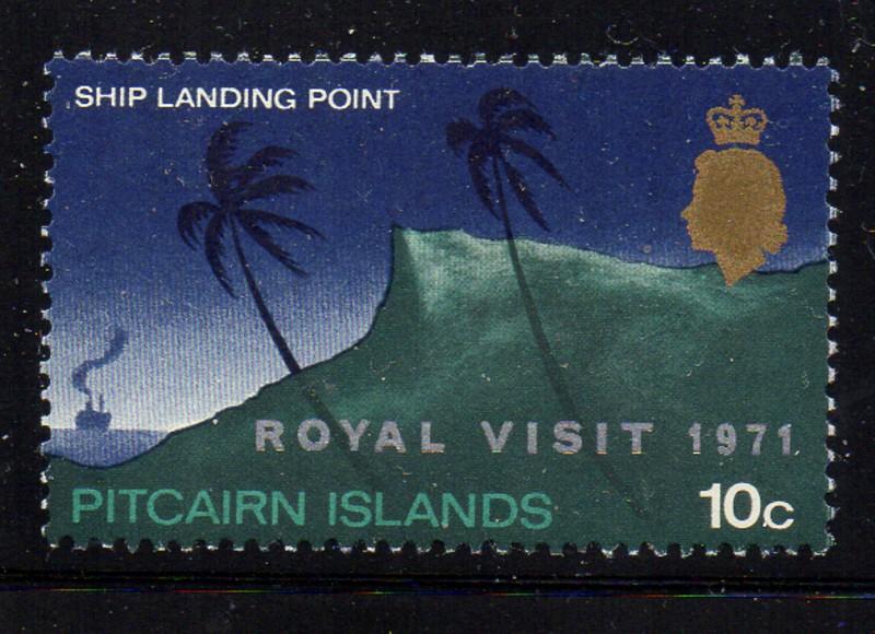 Pitcairn Islands Sc 118 1971 Royal Visit stamp mint NH