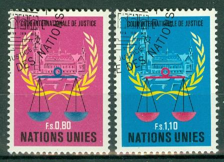 United Nations - Offices in Geneva - Scott 87-88