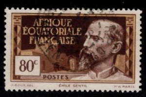 French Equatorial Africa Scott 54 Used