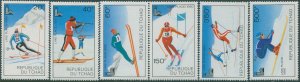 Chad 1979 SG583-588 Winter Olympics set MNH