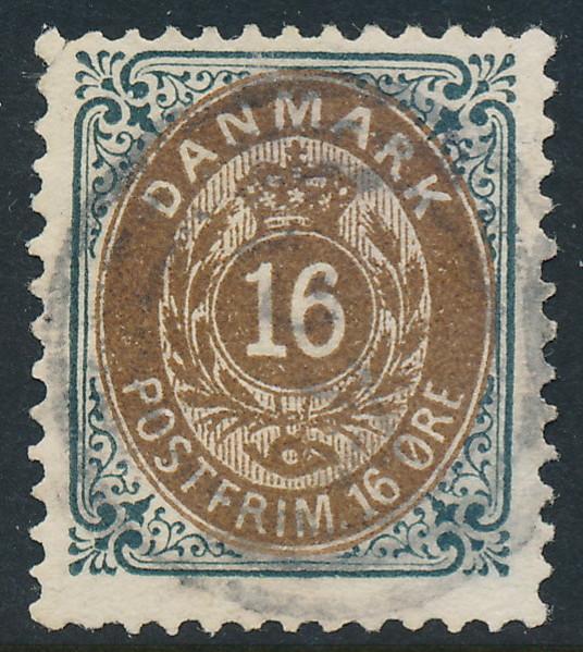 Denmark Scott 47 (AFA 27B), 16