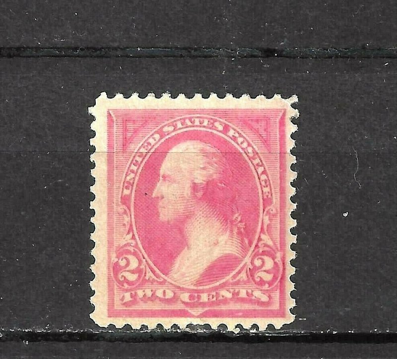#248 US 2 CENT PINK WASHINGTON-MINT-L/H-FINE-VF