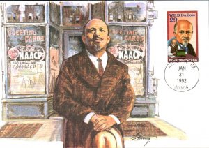 #2617 W. E. B. DuBois Maxi FDC