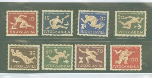 Yugoslavia #461-68 Mint (NH) Single (Complete Set) (Olympics)