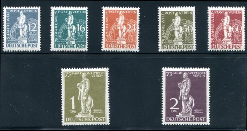 Germany- Berlin 9N35-9N41 MNH 1949 UPU